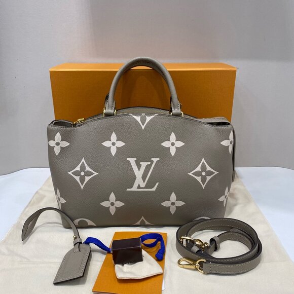 Louis Vuitton Handbags - LV Petite Palais Gray & White Top Handle Bag